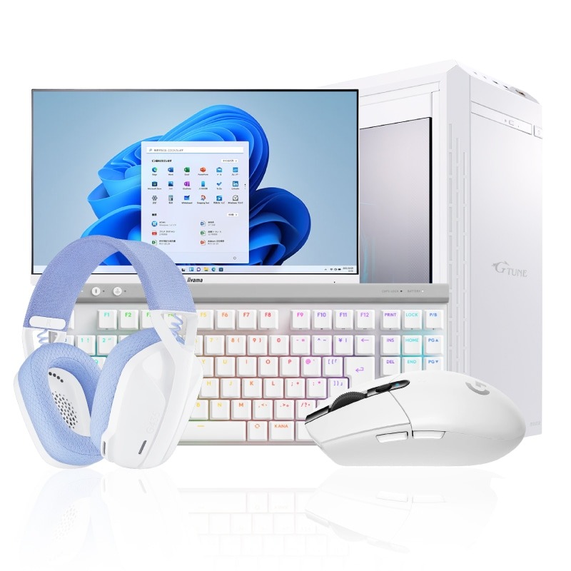 G TUNE DG-I5G60whiteset-type2