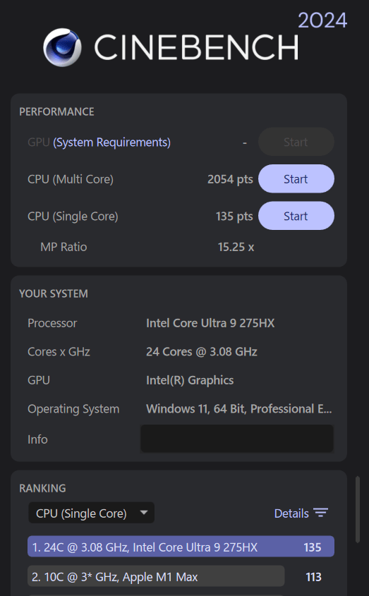 G TUNE H6-I9G7TBK-C-cinebench2024