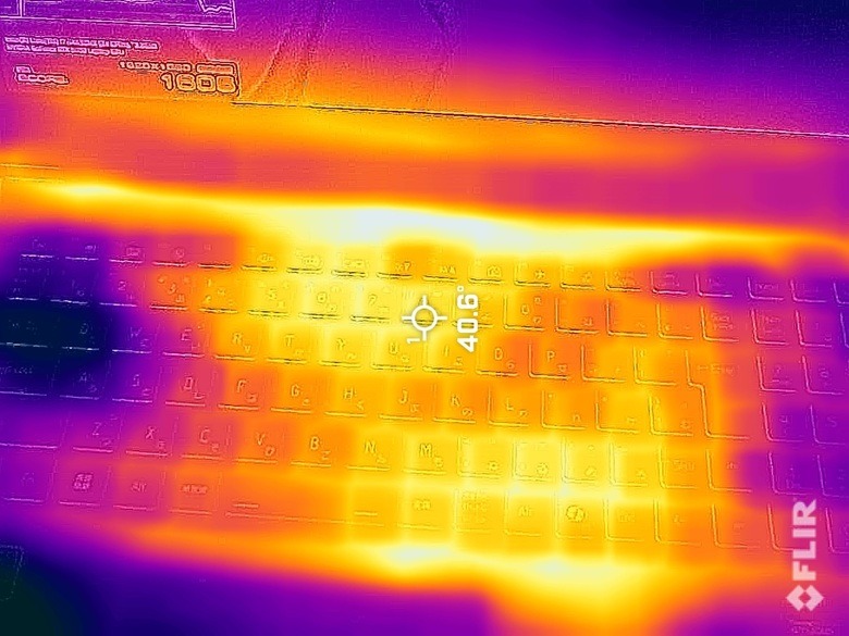 GALLERIA RL7C-R55-5N-temperature