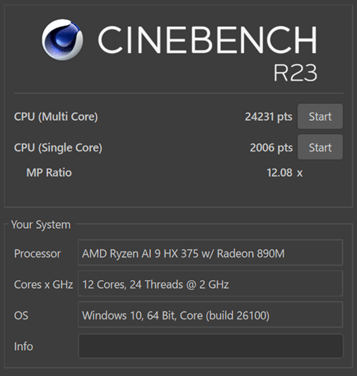 OMEN MAX 16-cinebenchr23