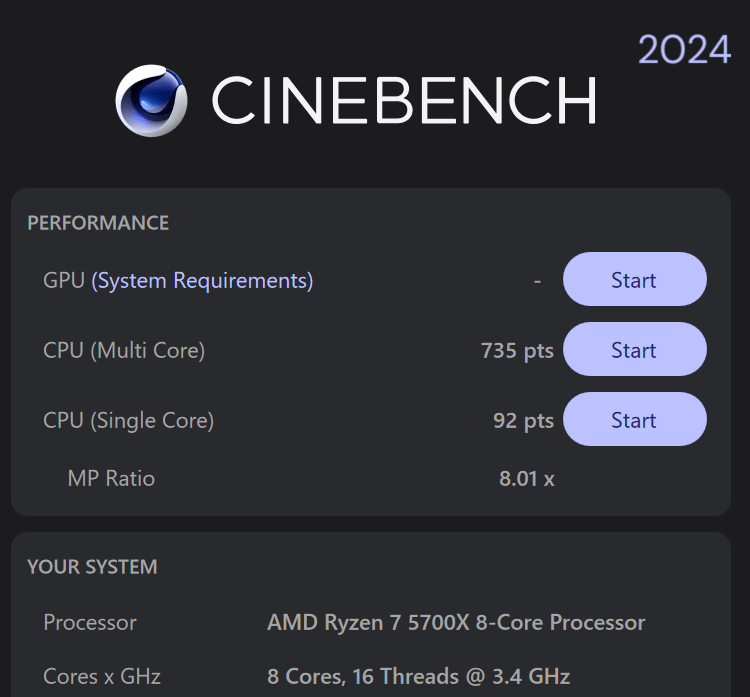 Lightning-G AT7XW-cinebench2024