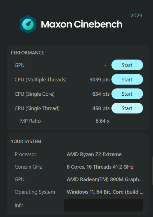 Legion Go Gen 2-cinebench2026
